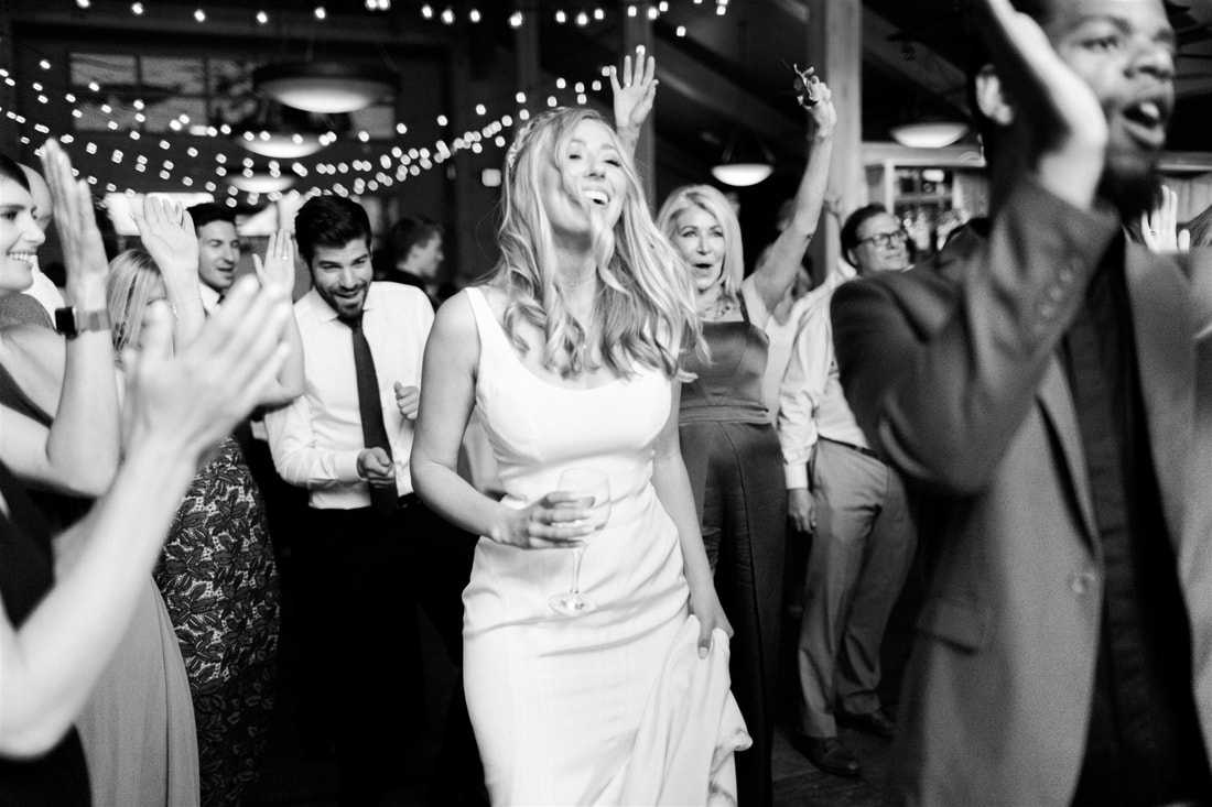 dancing bride