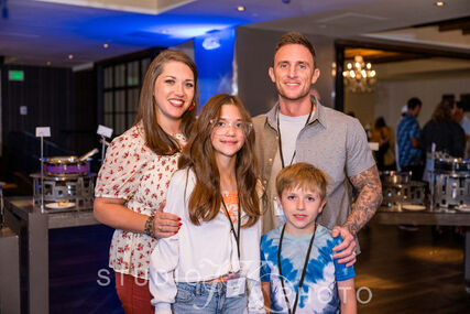 Aimee Palifroni of Prisma Events with family