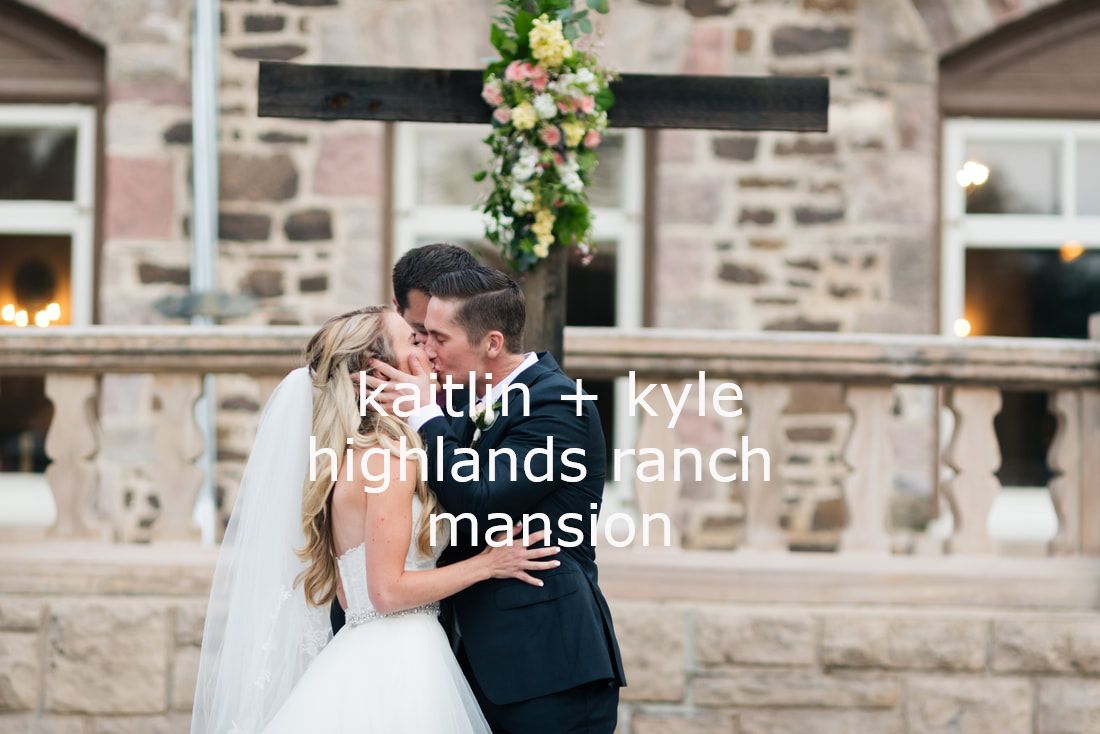 wedding at highlands ranch mansion